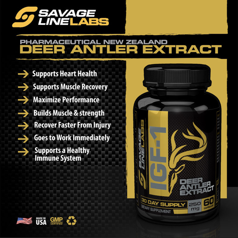 DEER ANTLER EXTRACT SavageLineLabs